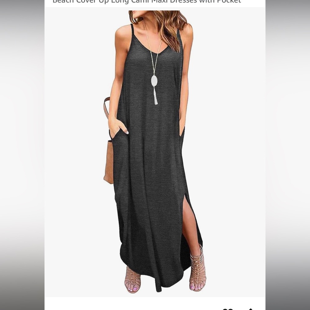 Grey Maxi Dress